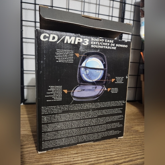 CD/MP3 Sound Case - Blue - Picture 3 of 5